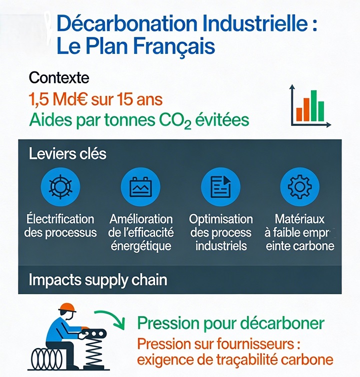 Décarbonation les plan français