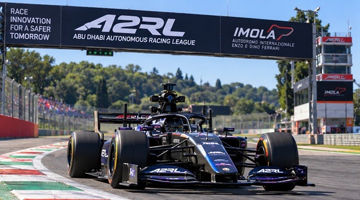 course de F1 sans pilote