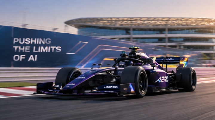 course de F1 sans pilote